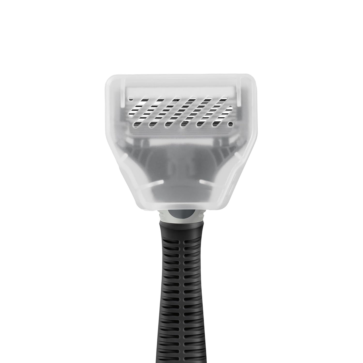 Razors for Men, 1 Handle (Charcoal) and 3 Razor Blade Refills with German Engineered 5-Blade Technology, 4 Oz. Foaming Shave Gel, Travel Blade Cover- Holiday Gift for Men